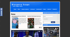 Desktop Screenshot of diasporascope.com